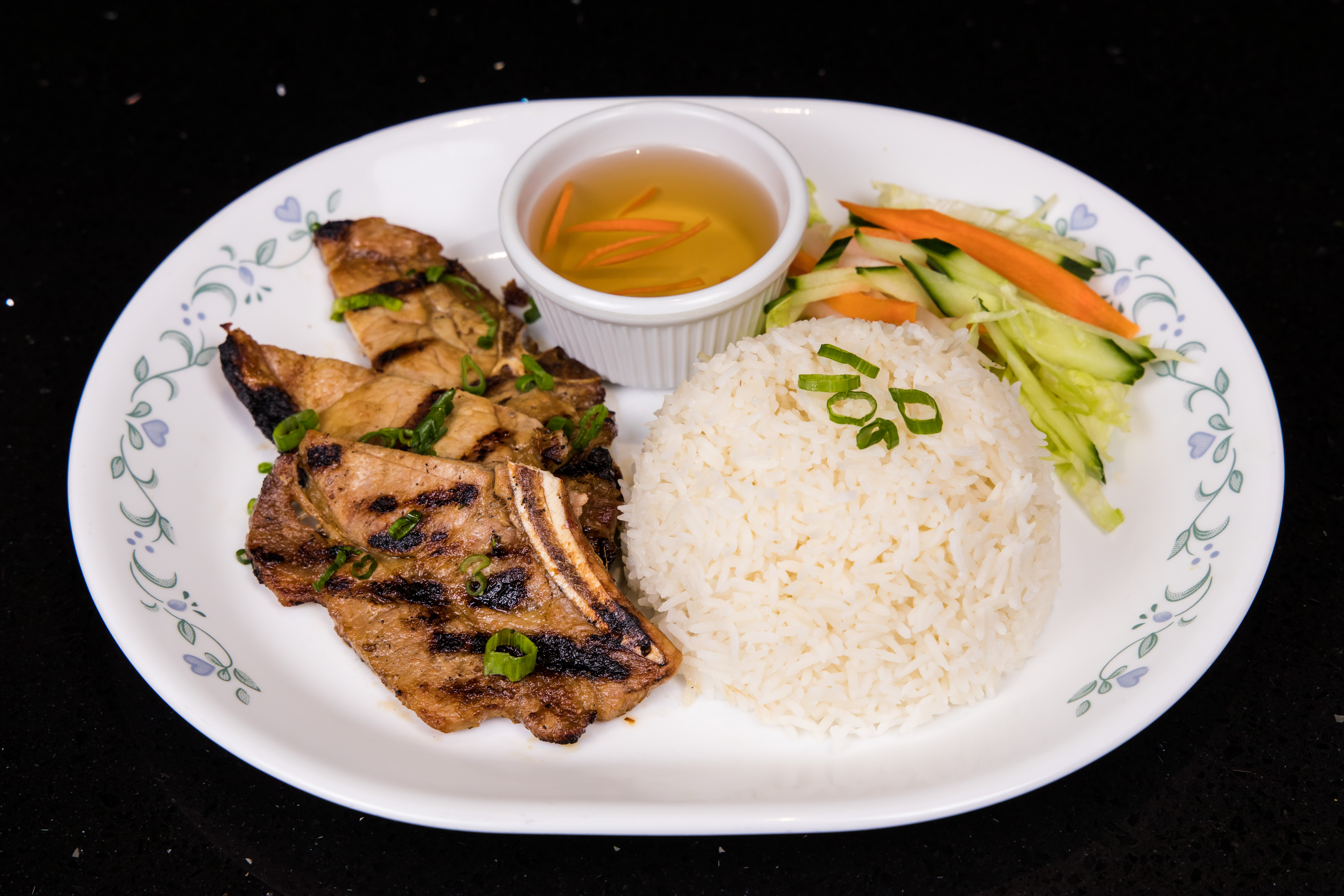 Arranged Food and Objects