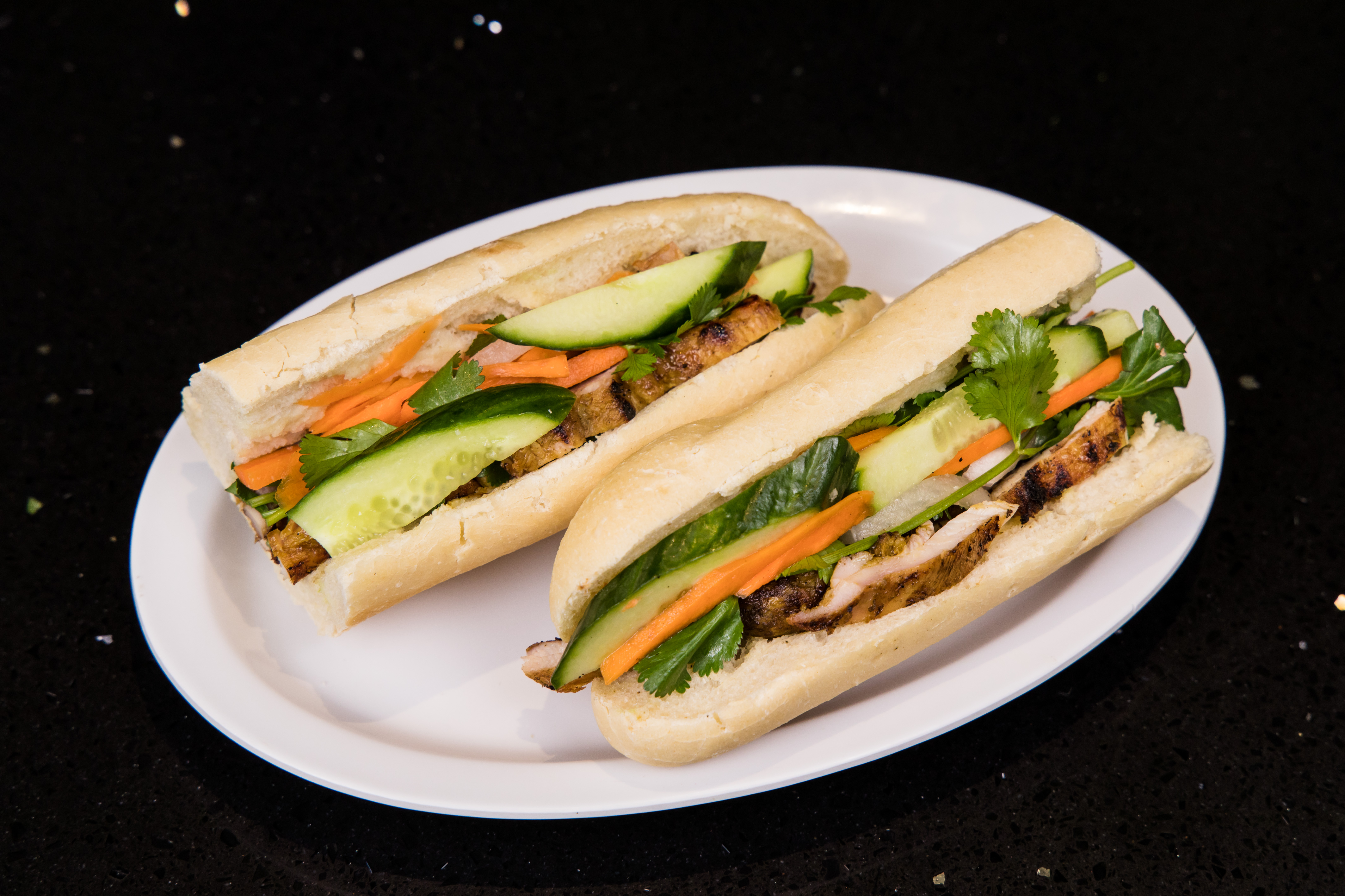 Arranged Food and Objects