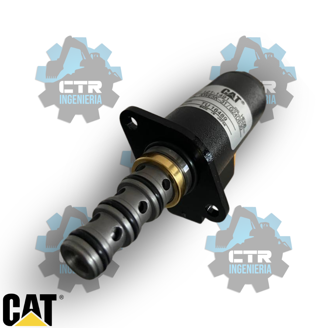 121-1491 VÁLVULA SOLENOIDE CATERPILLAR