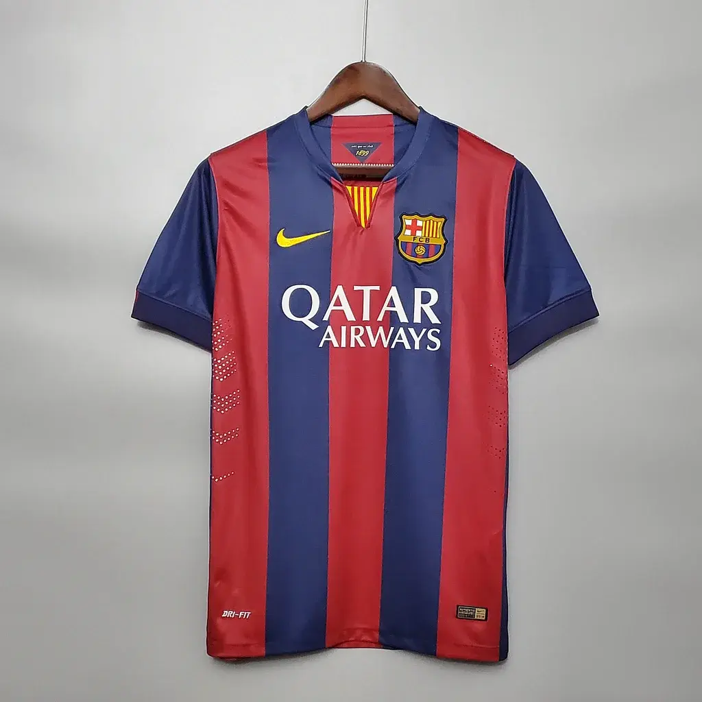 2015 Retro Barcelona Home Shirt