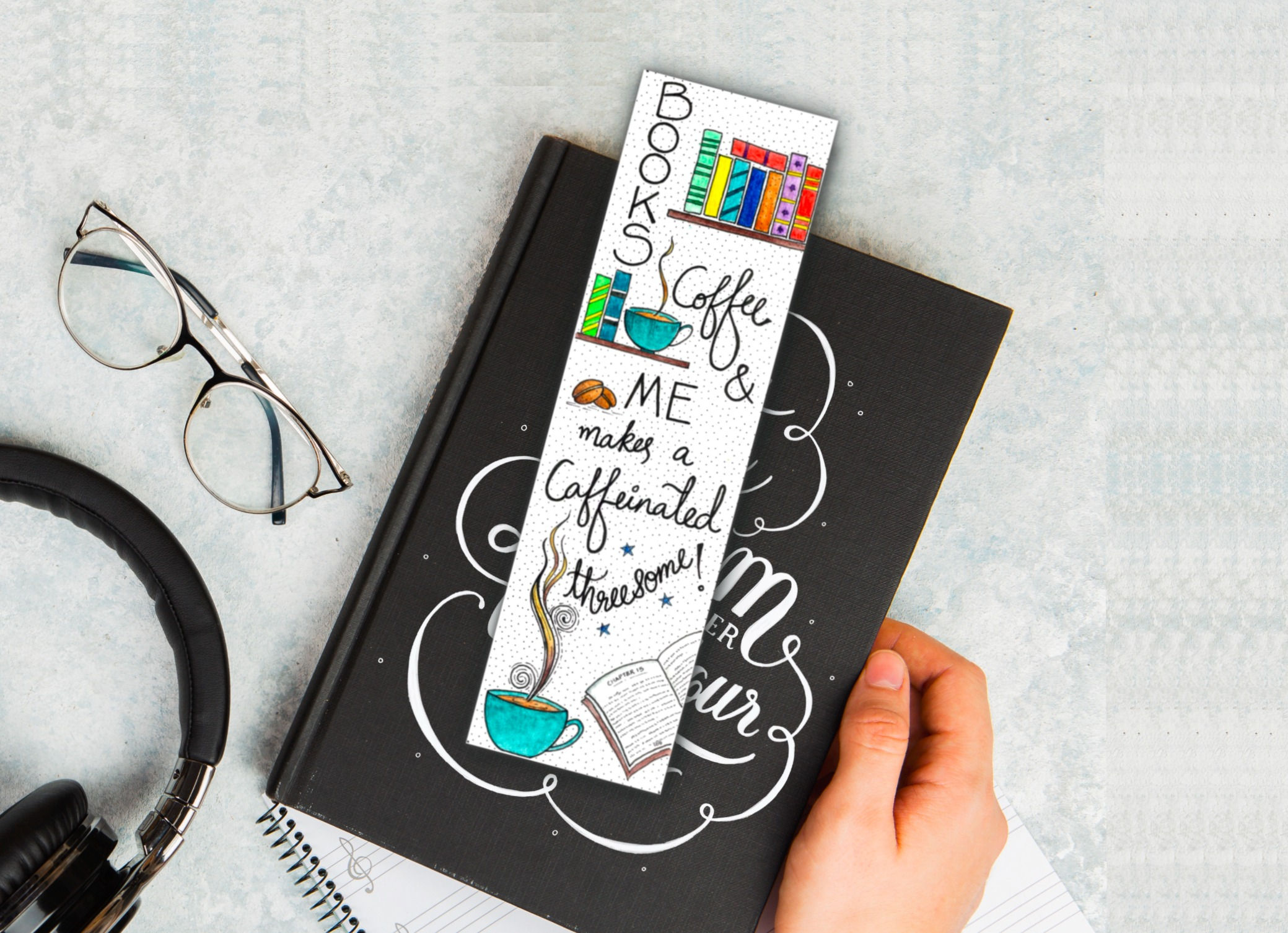 Caffeinated Bookmark