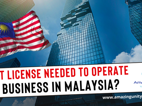 What license needed to operate a business in Malaysia?