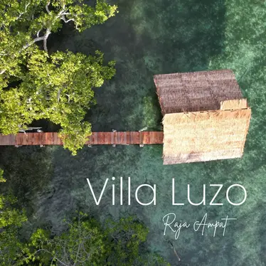Villa Luzo front deck  Raja Ampat