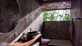 Villa Luzo bathroom view Raja Ampat