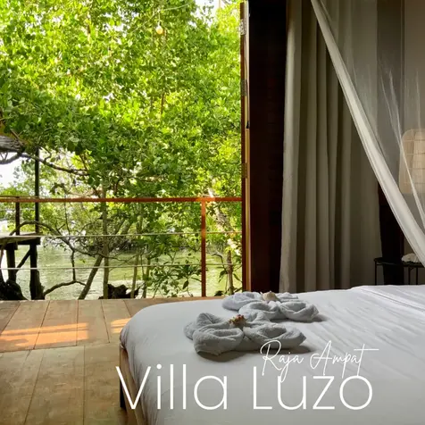 Villa luzo room  Raja Ampat