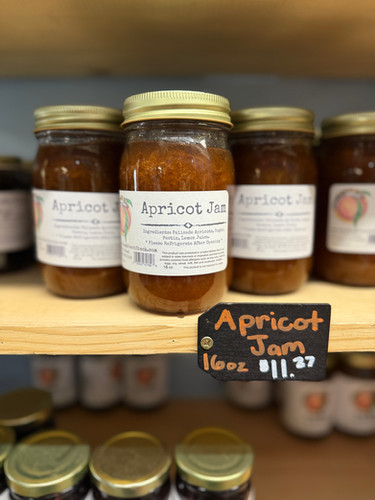 Apricot Jam - 16oz | Palisade Peach Shack