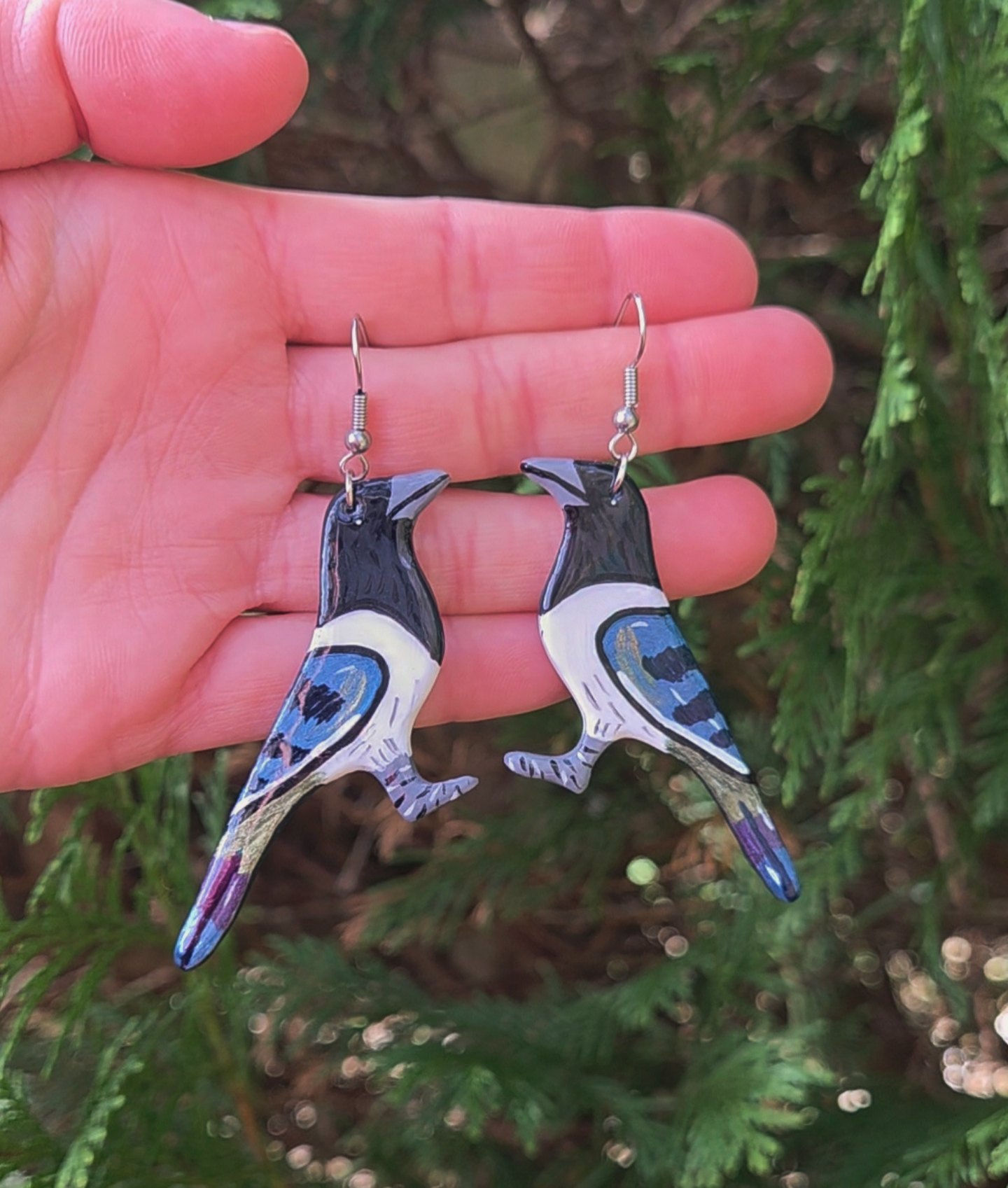 Magpie Earrings