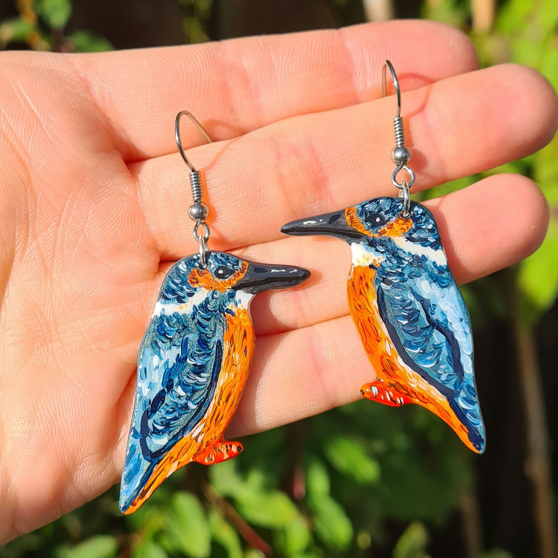 Common Kingfisher Earrings