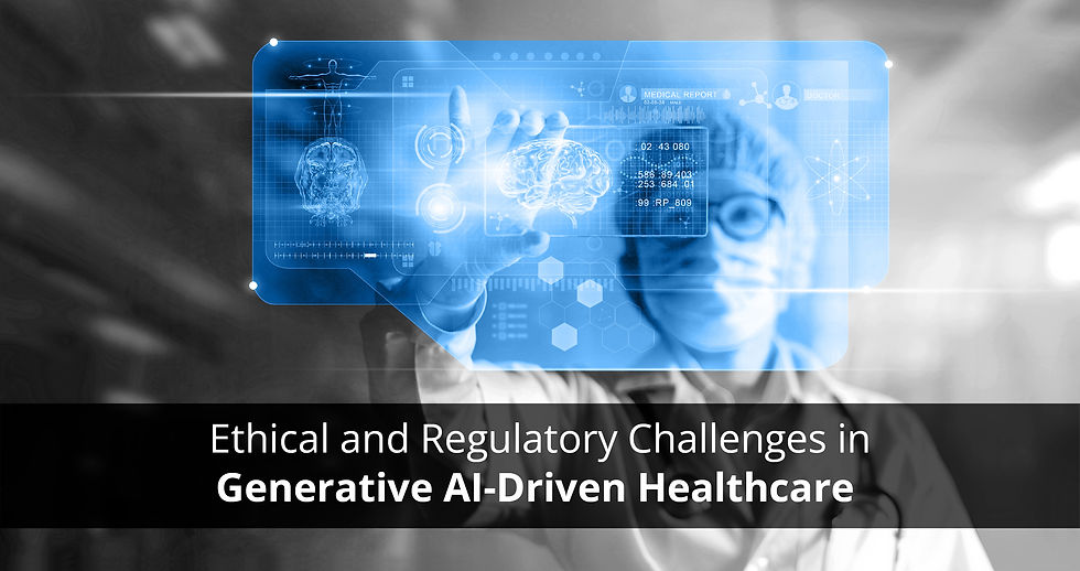 Ethical and Regulatory Challenges in Generative AI-Driven Healthcare