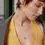 Miniaturbild: Gold Cross Station Necklace