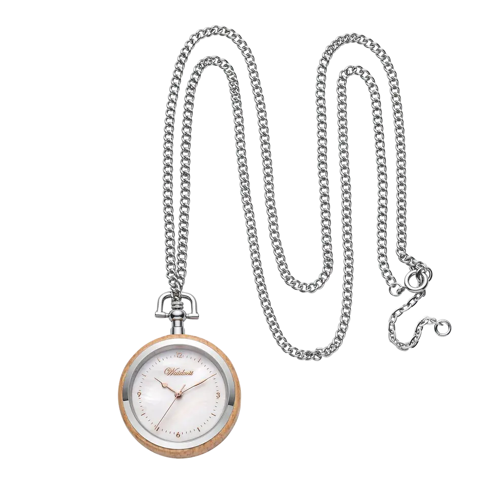 Miniaturbild: Lune Perle Damen Taschenuhr