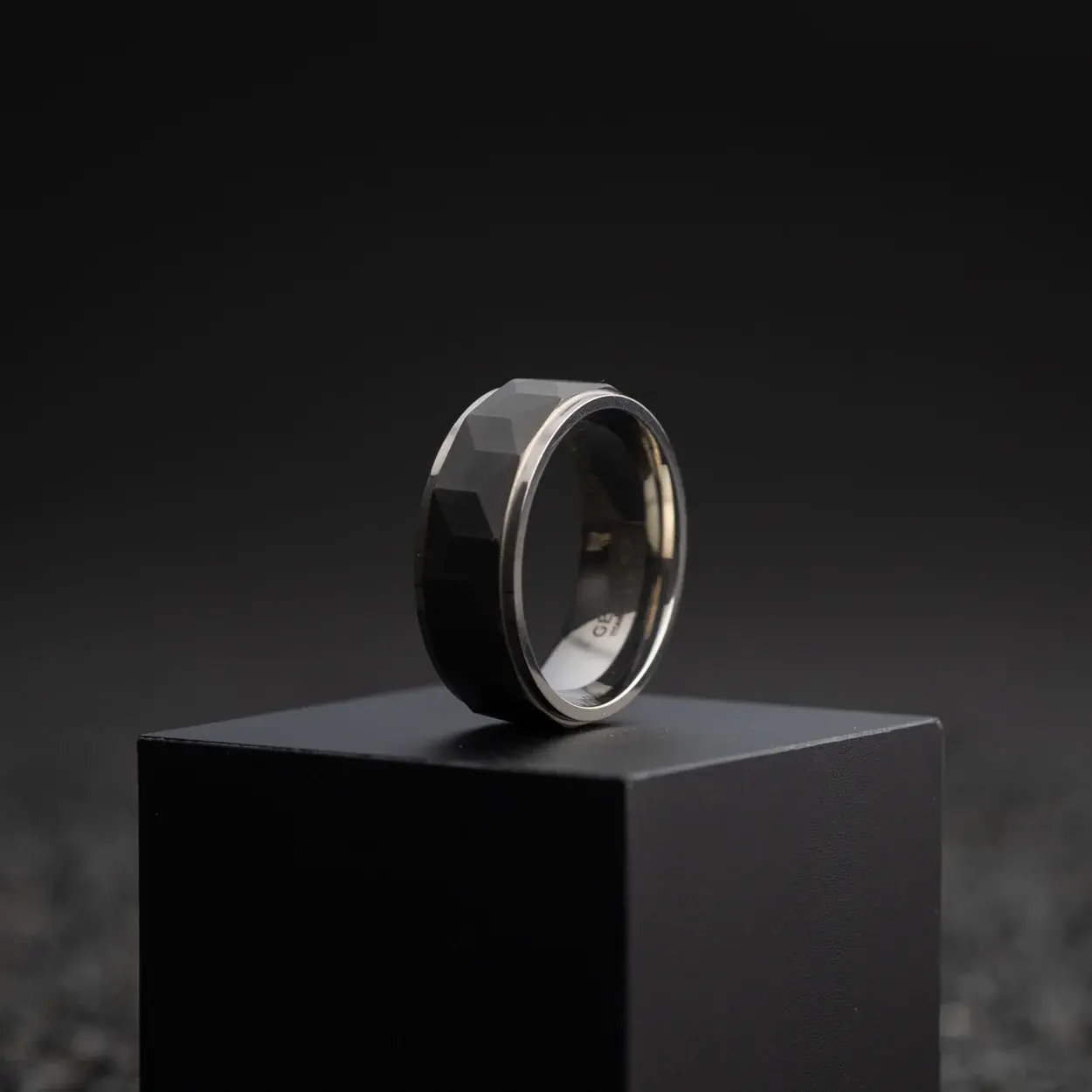 Gemini Ring Timor Silver Black