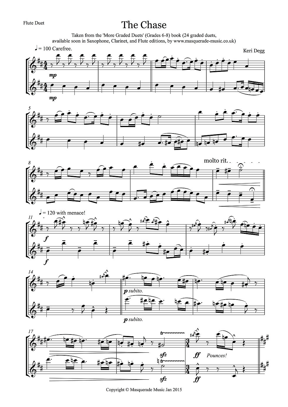 Thumbnail: More Graded Flute Duets