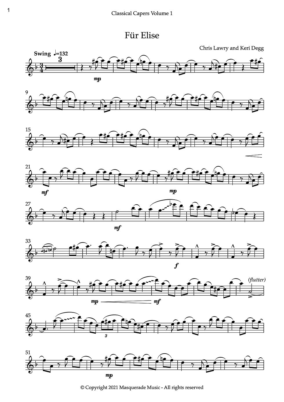 Thumbnail: Classical Capers (Flute)