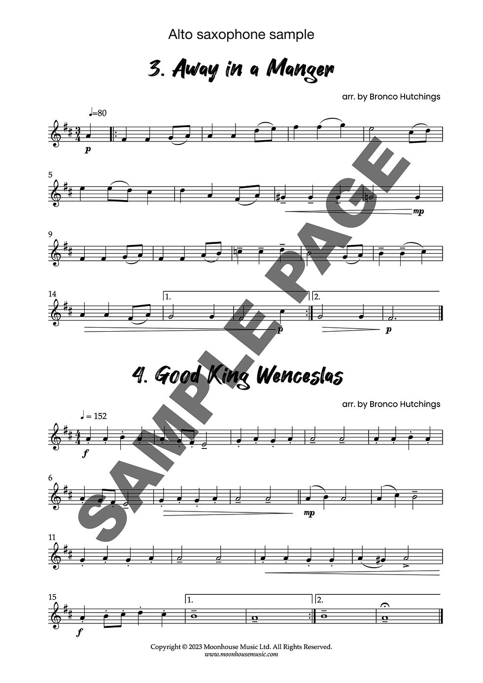 Thumbnail: Easy Peasy Quartets...for Christmas - 12 easy SATB Saxophone Quartets