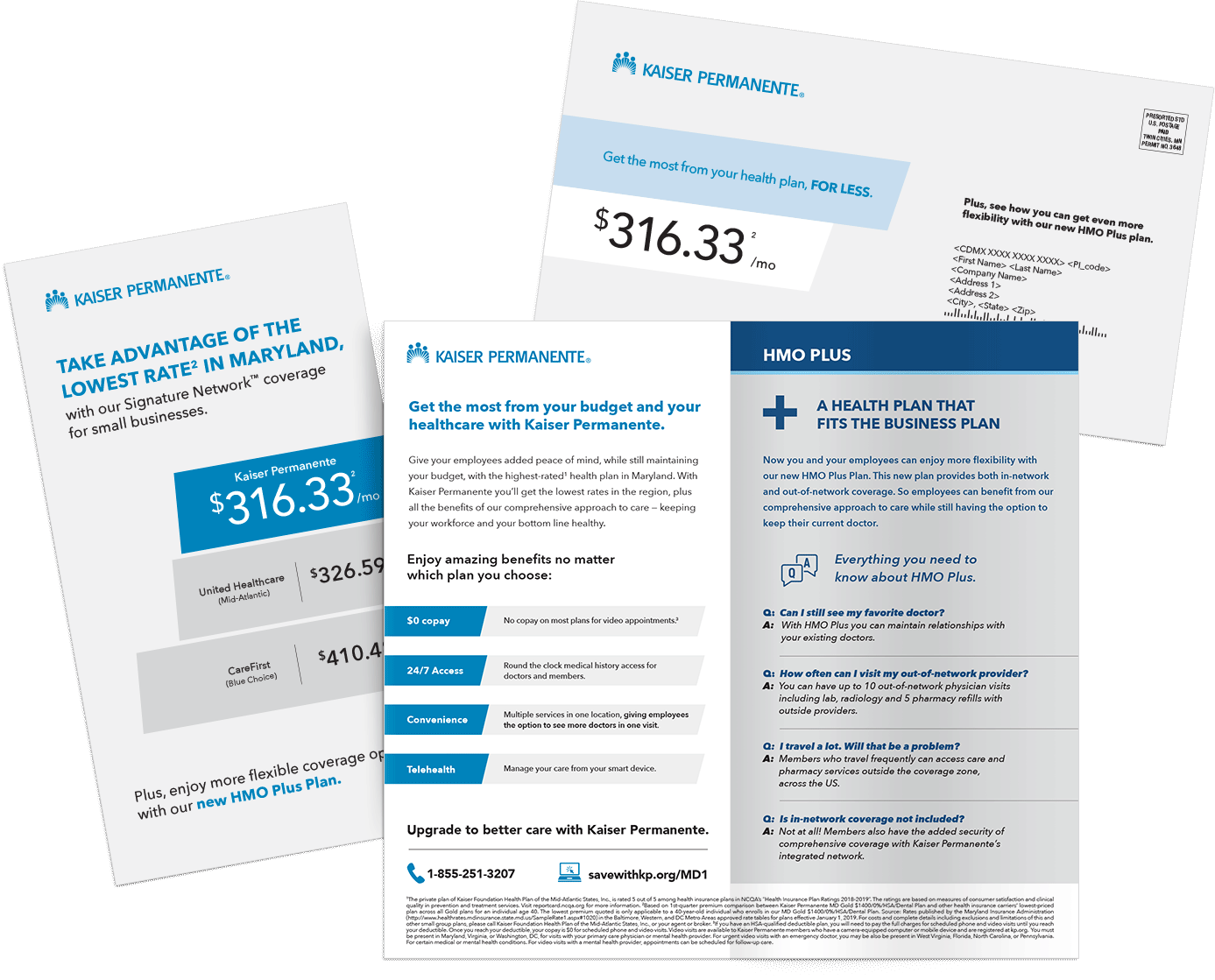 Kaiser Permanente direct mail