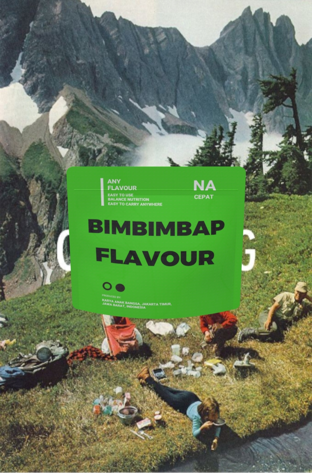 Korean Varian: Bibimbap
