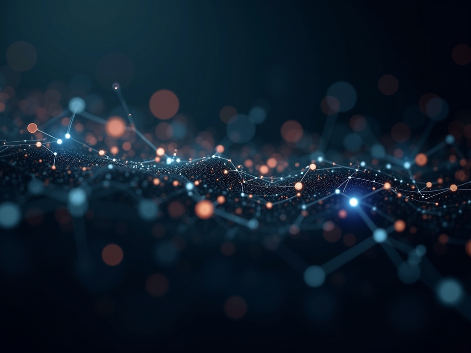 An-abstract-artistic-representation-of-neural-networks-interconnecting-with-bright-nodes-o