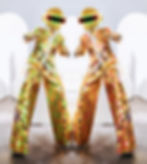 Mirror Stilt Walkers