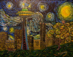 Seattle Starry Night (2015)