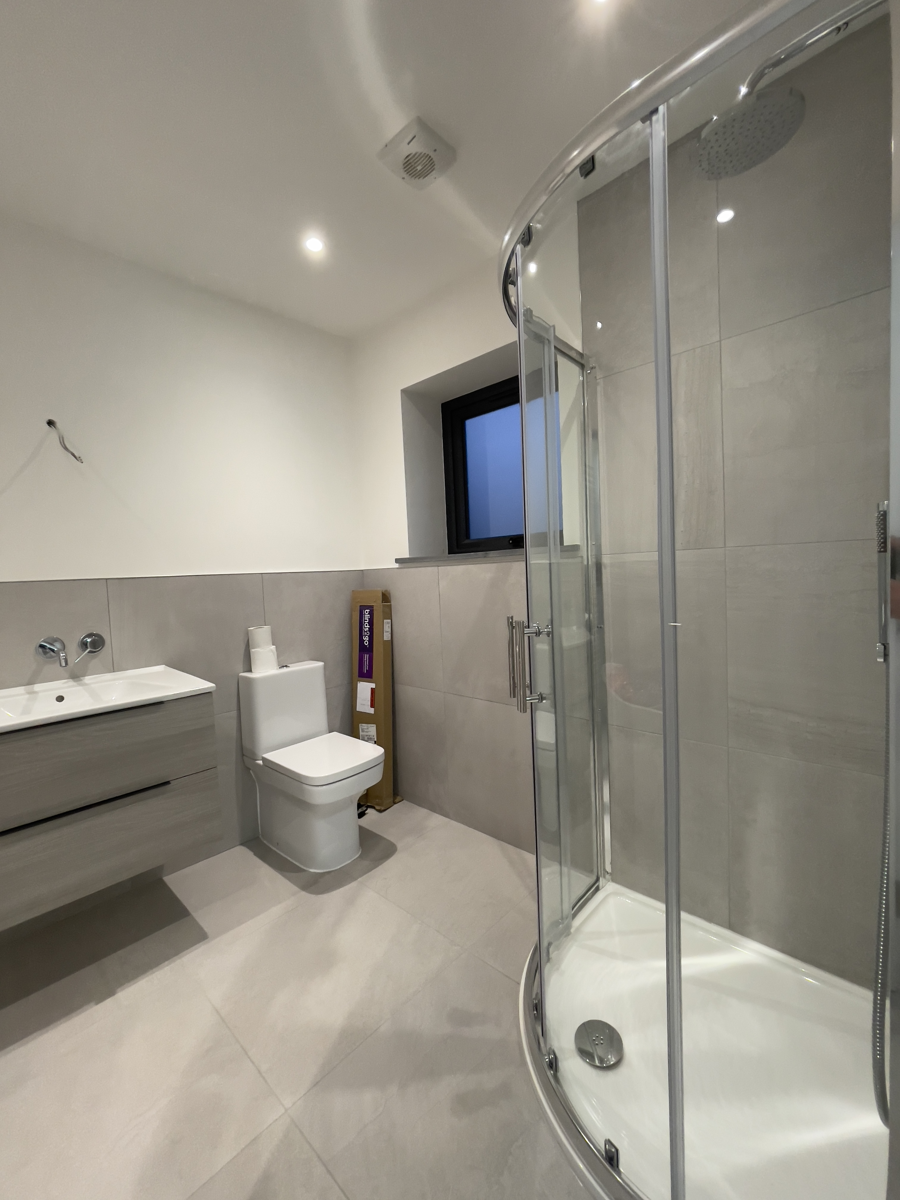 New-build bathroom