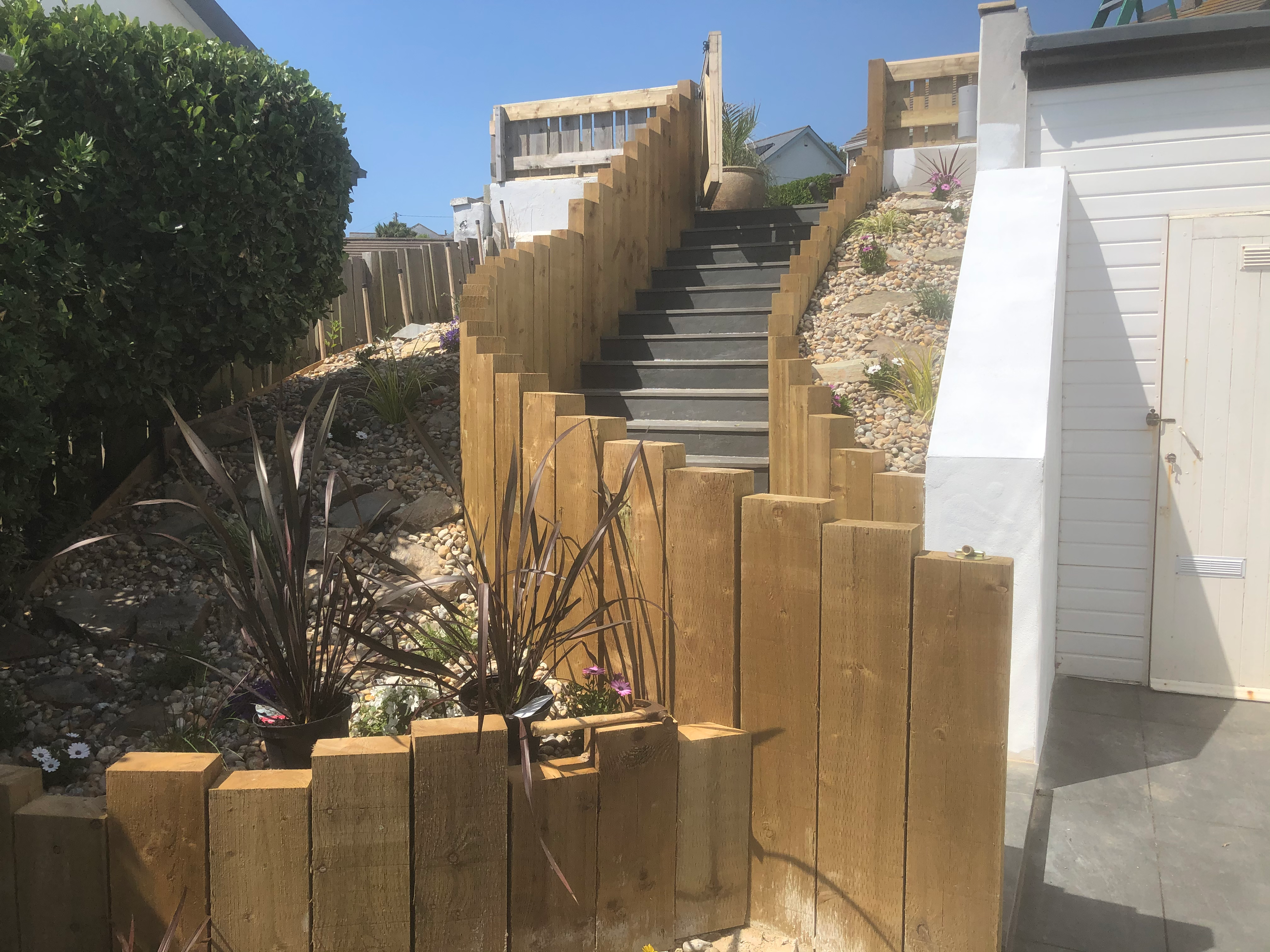 Landscaping completed by Admire Construction