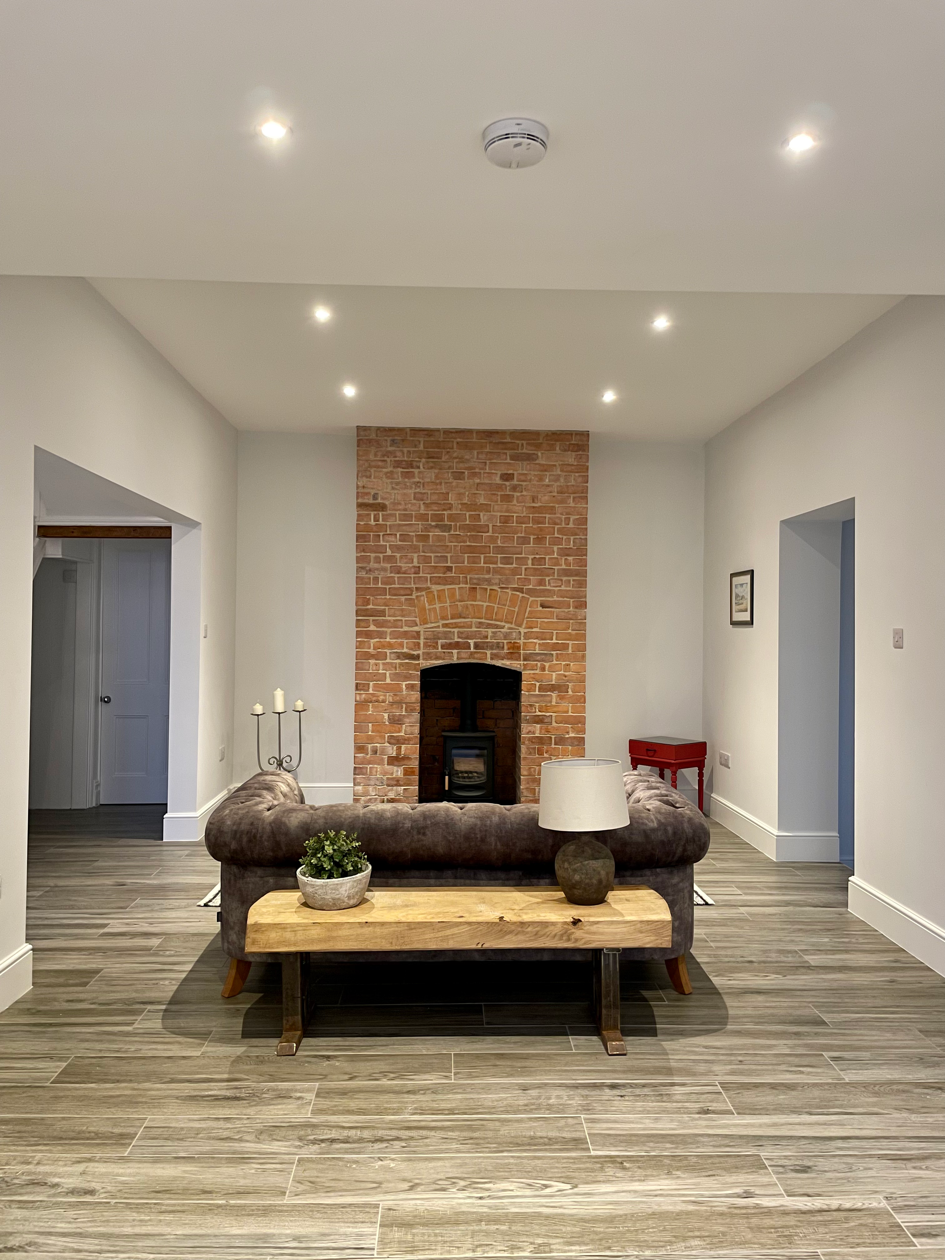 Completed home extension