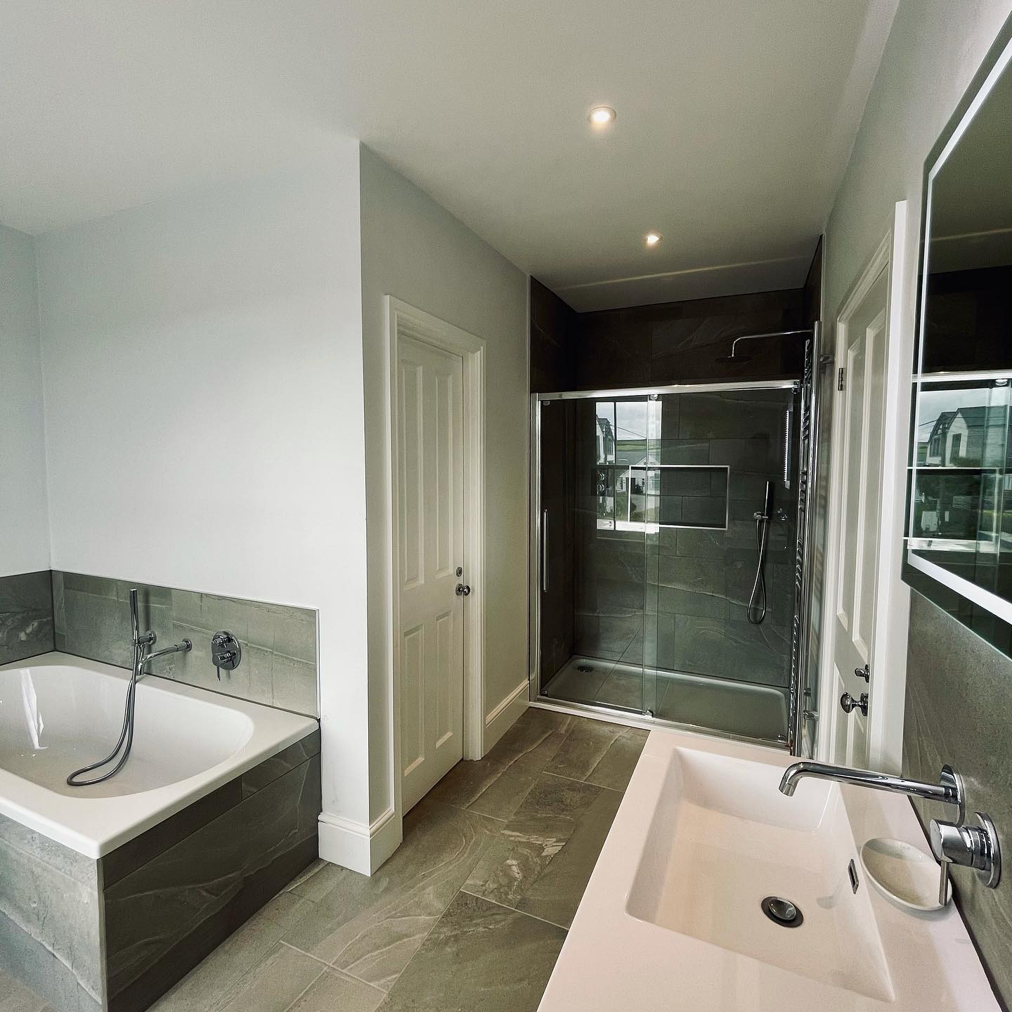 Completed bathroom