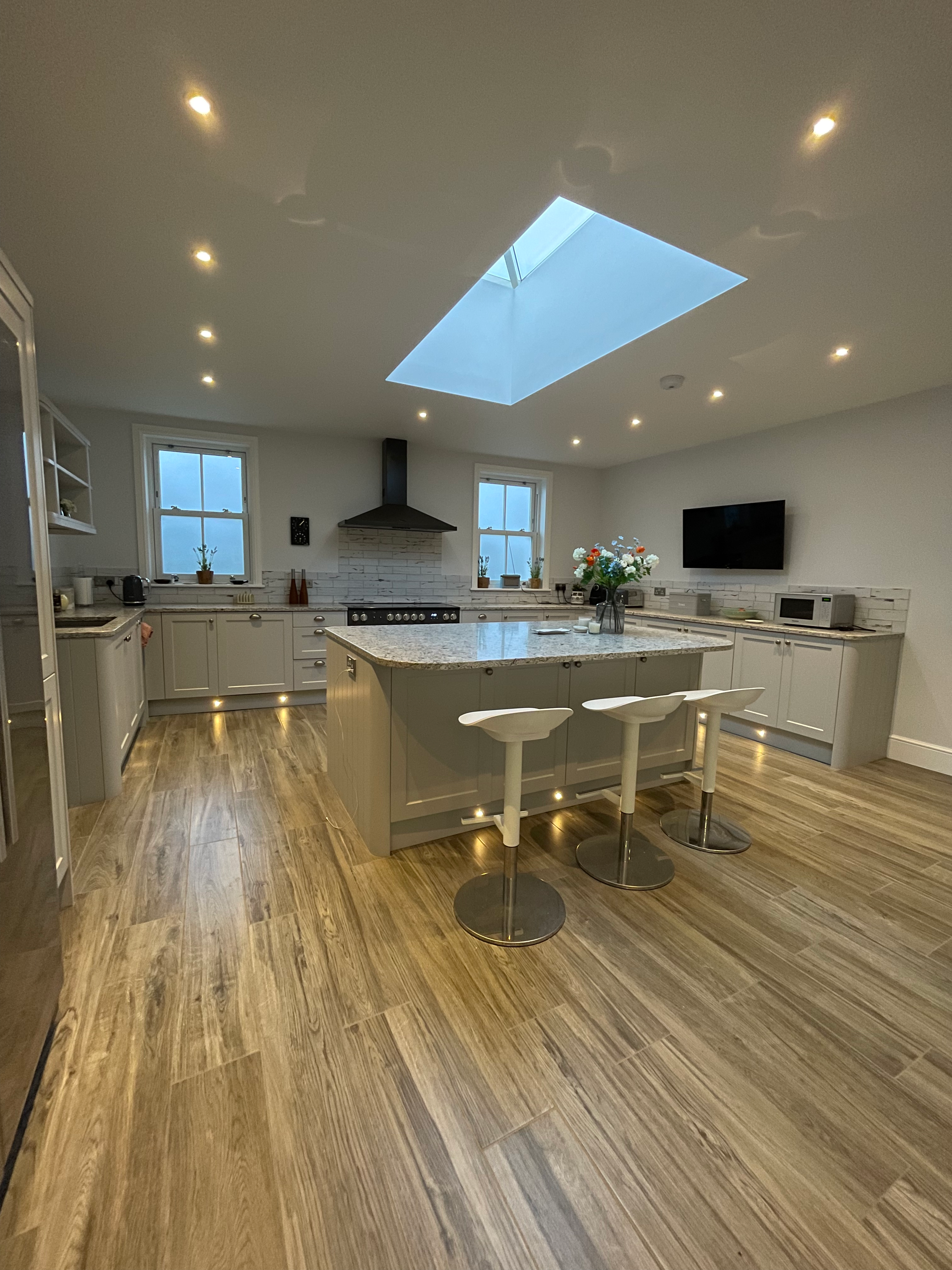 Completed kitchen