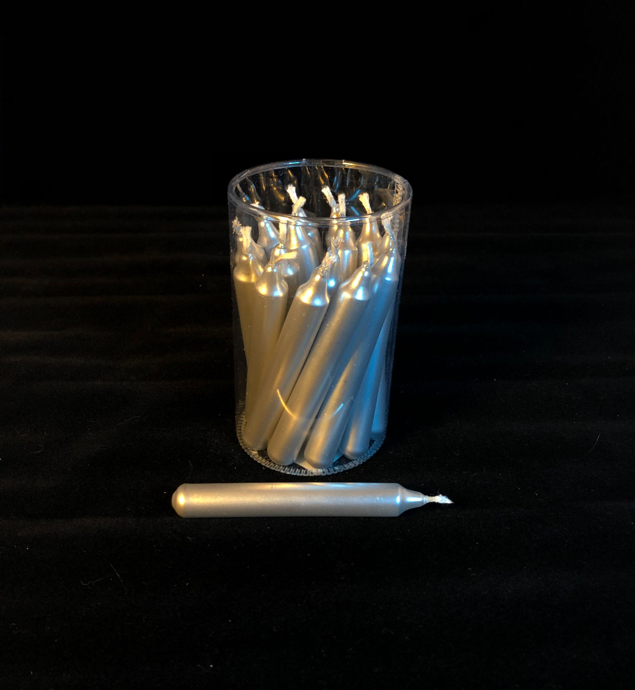 Silver Chime Candles (2)