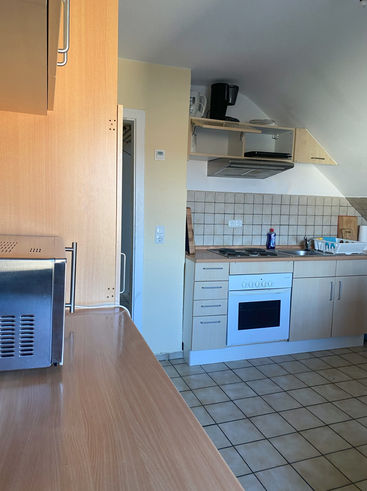 Voll ausgestattete Küche