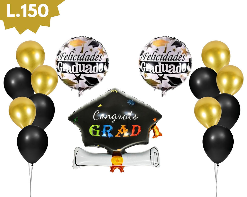 Miniatura: Set de globos para Graduación
