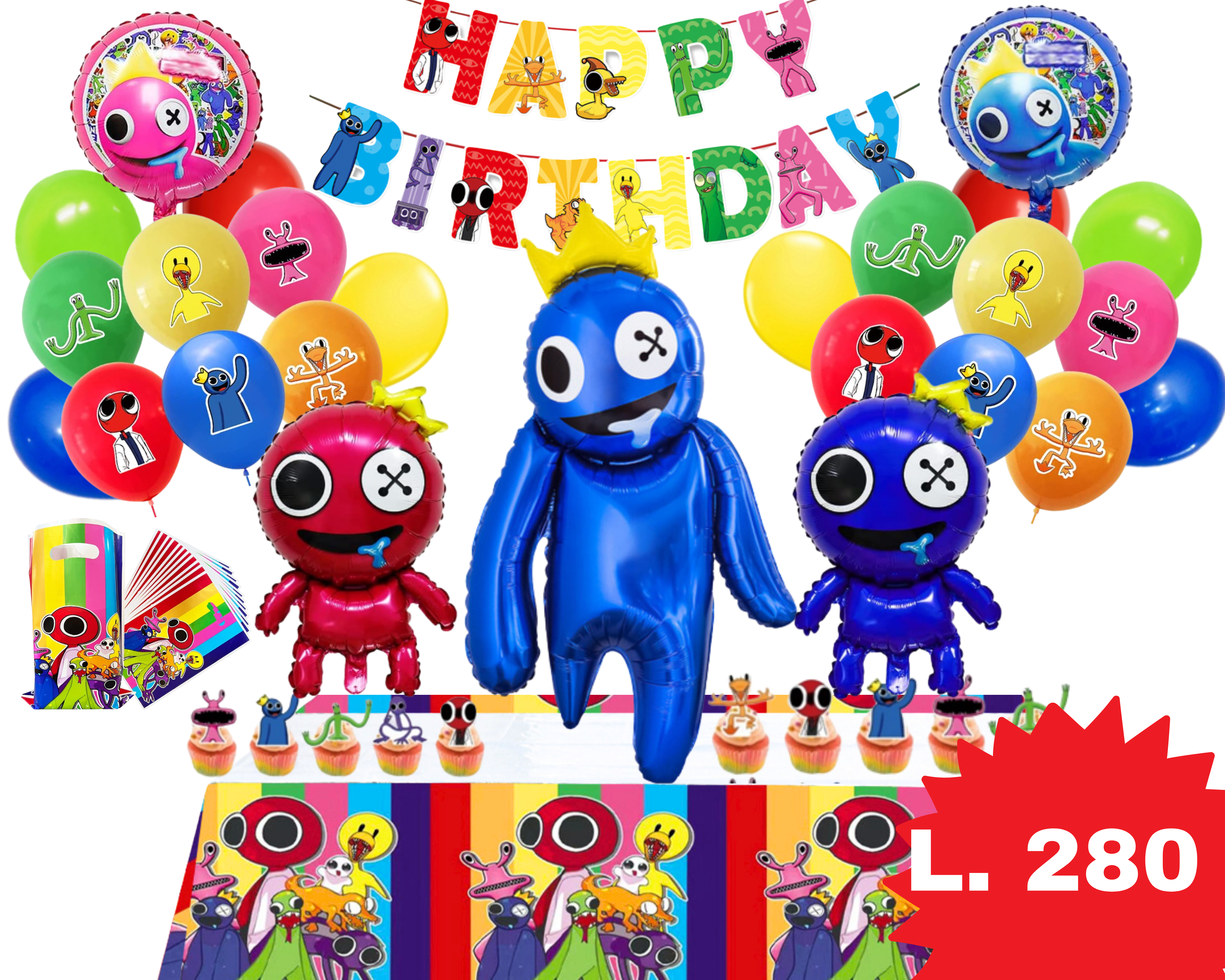 Set de globos de Rainbow