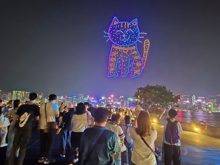 ARTopia 點亮維港夜空:千架無人機托舉特殊教育孩子的藝術夢想