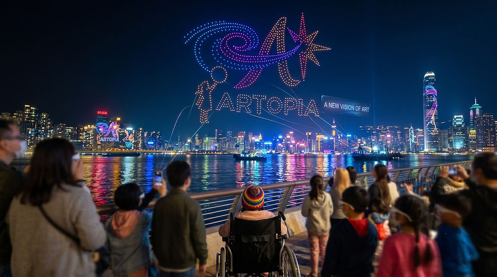 ARTopia: Samuel Lam Hon-yuen Appointed as Hong Kong Arts Development Council Examiner to Drive Integration of Low-Altitude Art and ESG