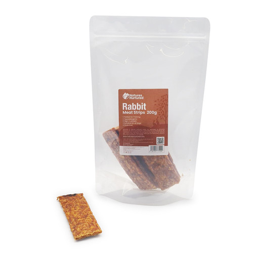 Sprite Rabbit Meat Rabbit Meat Strips 200g | Natures Nurtured