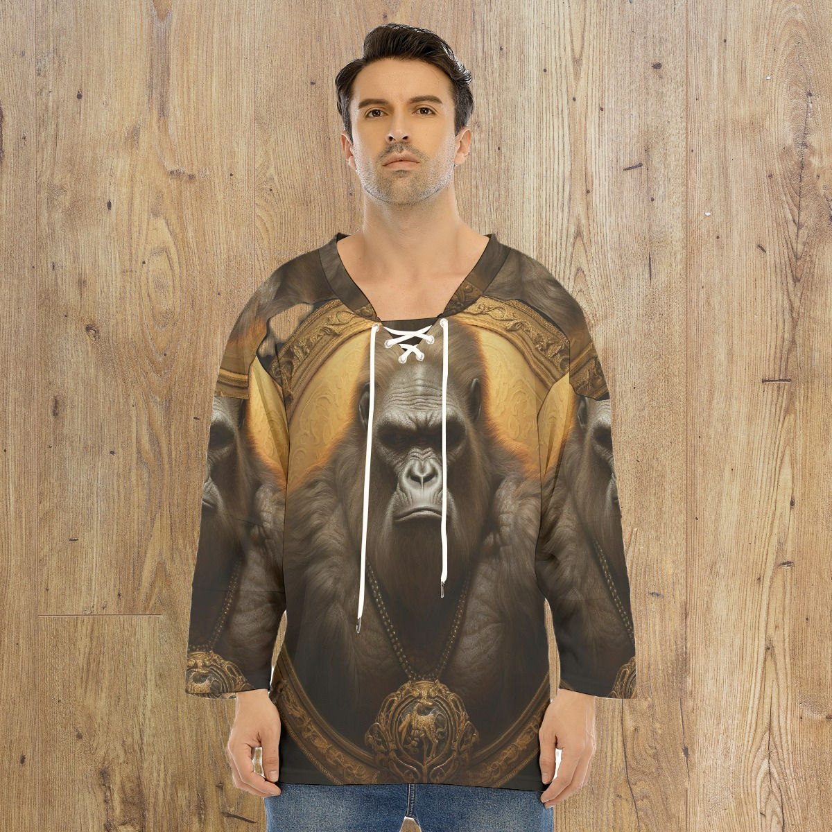 The Champ Ape Men's Hockey Jersey