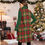 Thumbnail: Holiday Plaid Women's Turtleneck Dress