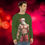 Thumbnail: Muscle Santa Men's Long Sleeve T-shirt With Raglan Sleeve