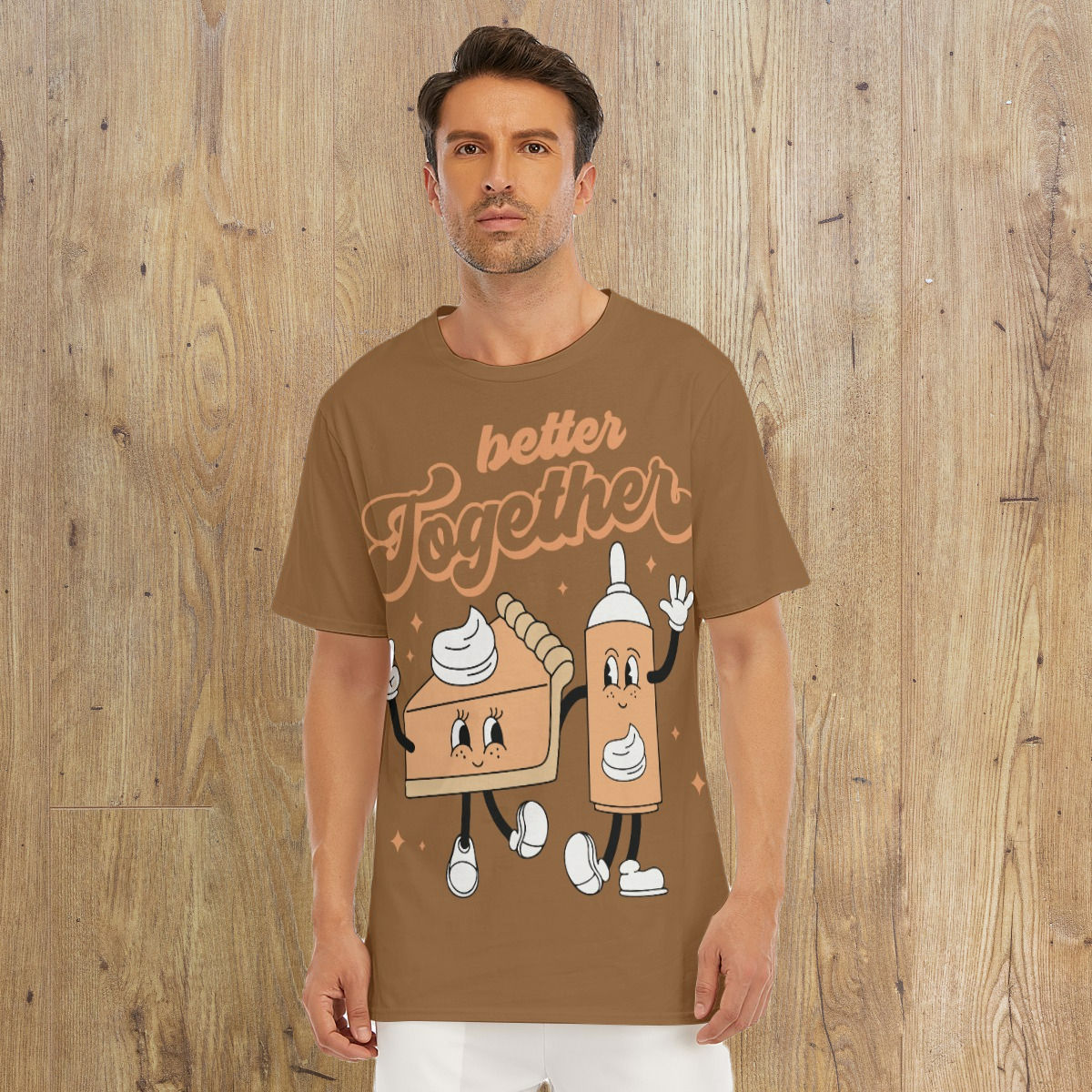 Better Together Men's Basic Cotton T-Shirt