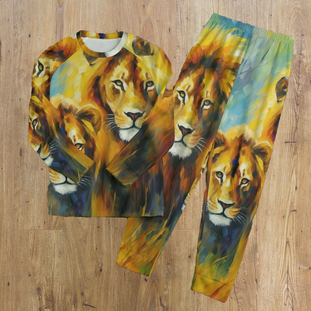 King and His Queen Long Sleeve Shirt and Pants