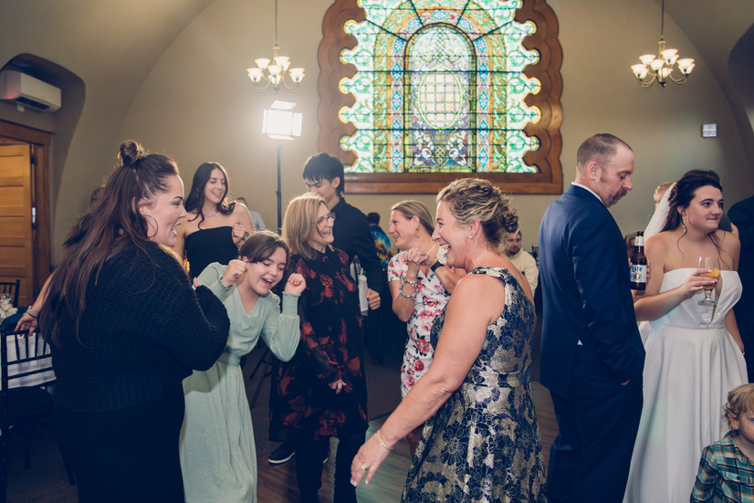 open dancing with video light