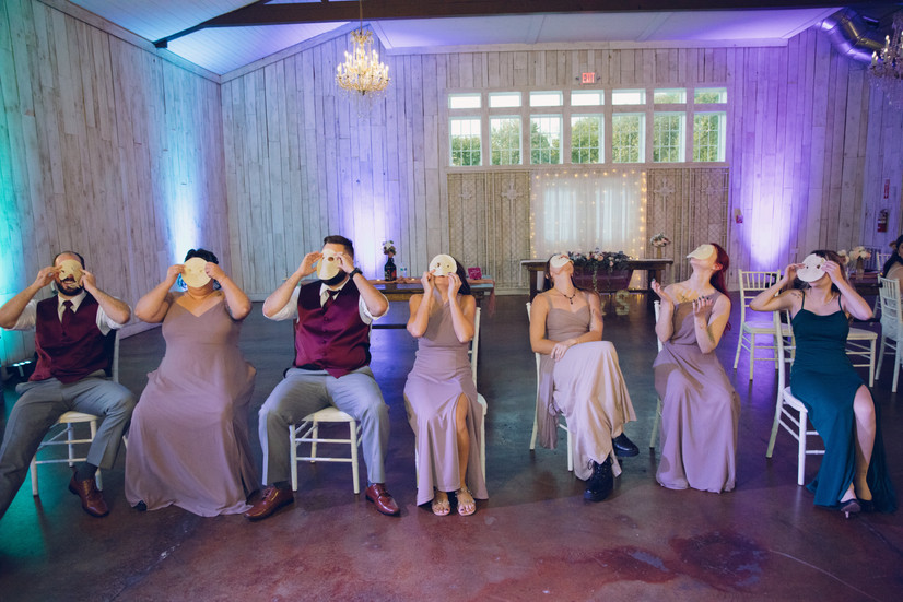 wedding party reception game