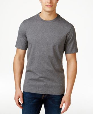 Club Room Mens Crew-Neck T-Shirt Fire L