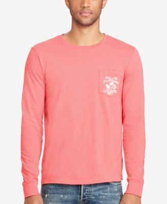 Polo Ralph Lauren Mens Custom Fit Cotton T-Shir Red XXL