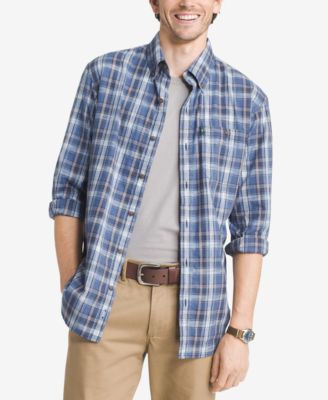 G.H. Bass Co. Mens Madwaska Trail Plaid Shi Green S