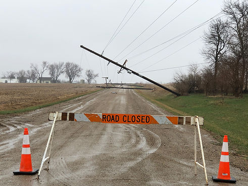roadclosedpowerpolesdown.JPG