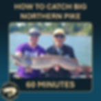 how to catch big northern pike fishing course, learn how to fish for pike