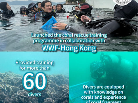 Collaboration with WWF-Hong Kong (Prof. Apple Chui's Group)