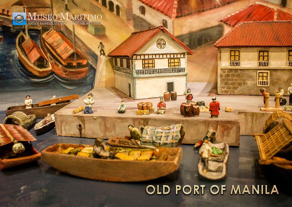 Old Port of Manila Diorama. Photo by AIMS Museo Maritimo.